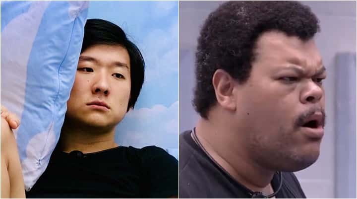 Pyong criticou Babu por "vitimismo" no BBB20. (Foto: Montagem/Reprodução)