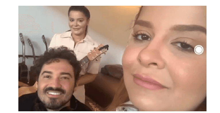 Dupla Maiara e Maraísa contam sobre rotina em live no "É de Casa" (Foto: Reprodução/TV Globo)