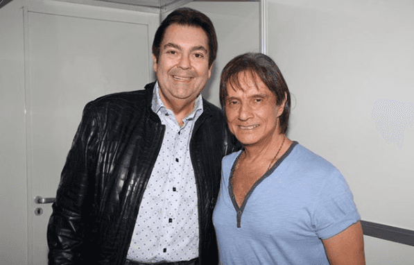 Roberto Carlos e Faustão em um encontro recente (Foto: Reprodução / Instagram)