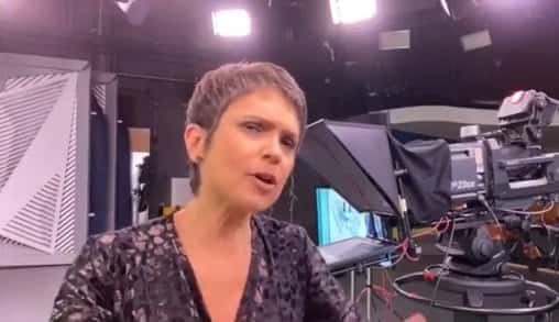 Sandra Annenberg não estaria feliz trabalhando na Globo, como foi revelado por um funcionário da emissora (Foto: Reprodução)