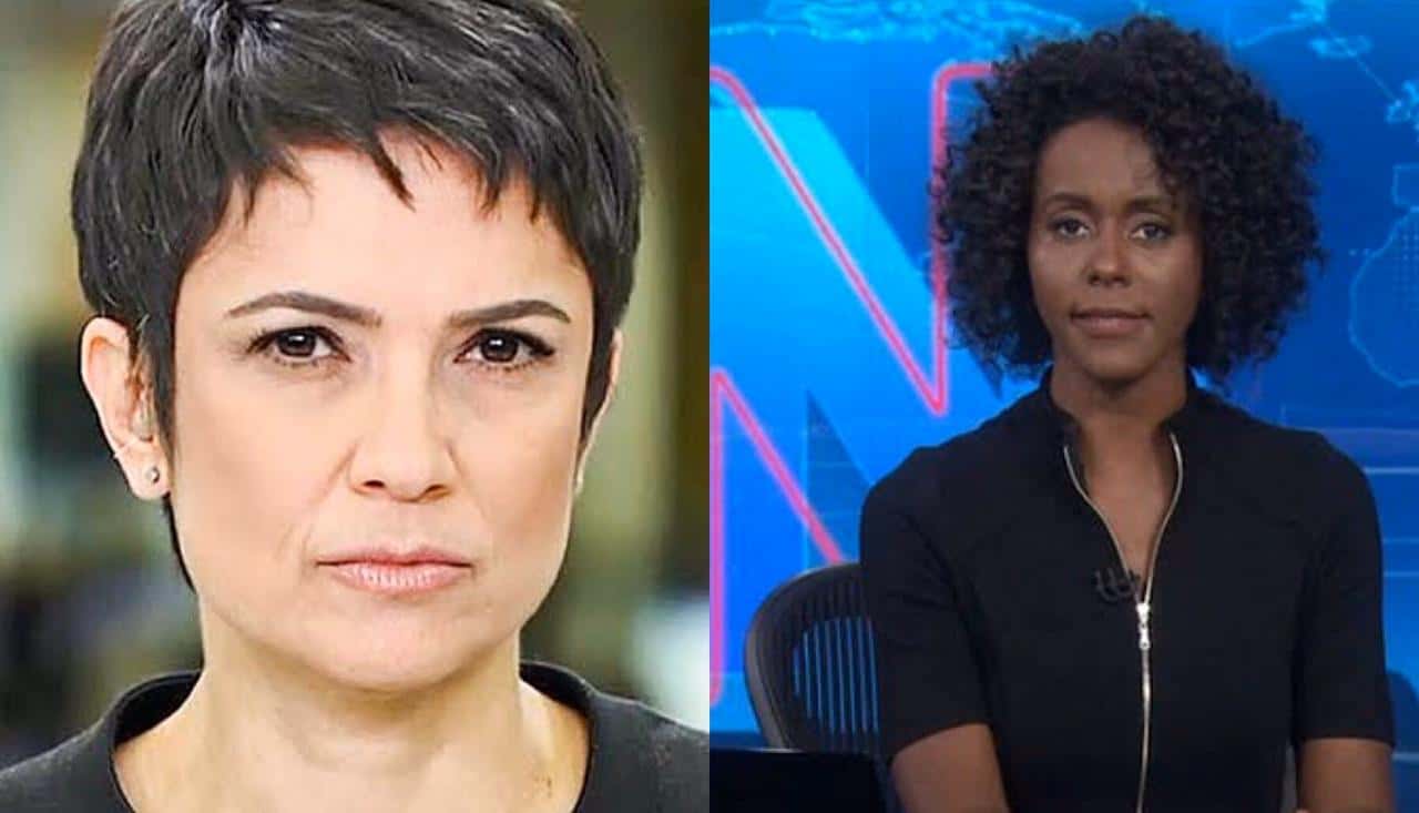 A veterana Sandra Annenberg falou sobre Maju Coutinho, a atual âncora do Jornal Hoje (Foto: Reprodução)