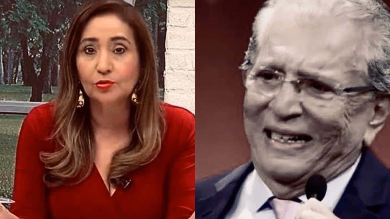 Carlos Alberto de Nóbrega falou ao vivo no programa de Sonia Abrão (Foto: Reprodução)