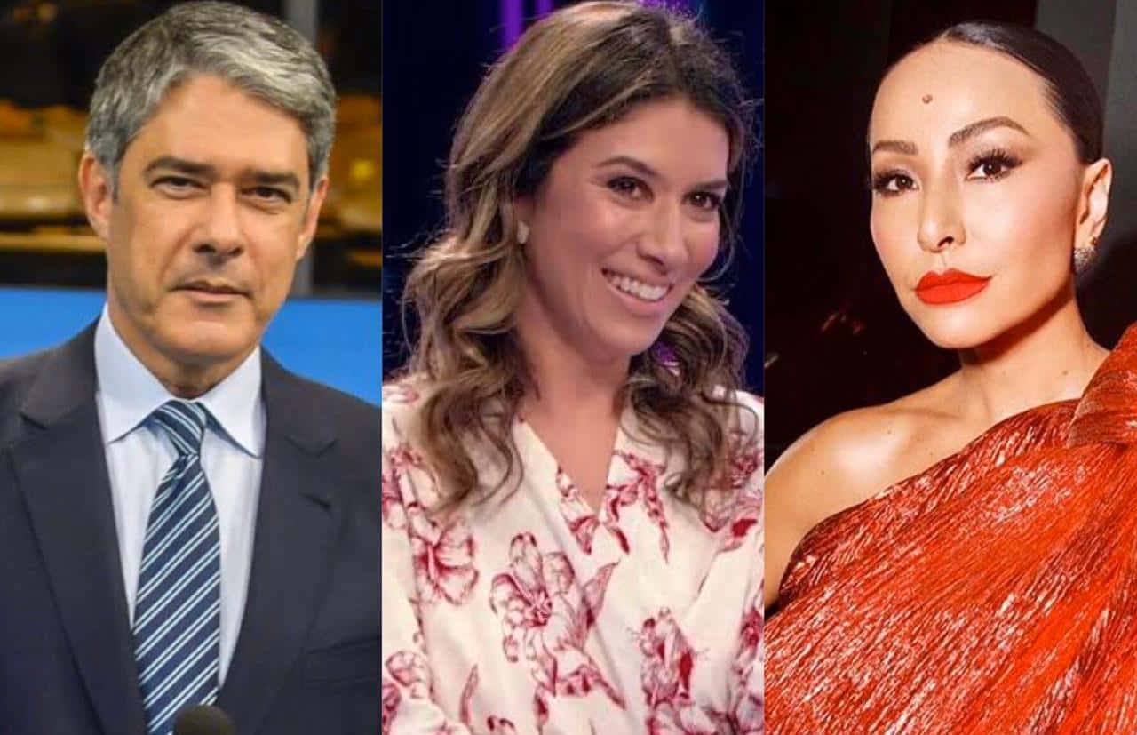 William Bonner, Rebeca Abravanel, Sabrina Sato tiveram seu futuro revelado pela vidente Elizete Barbosa (Foto: Reprodução)