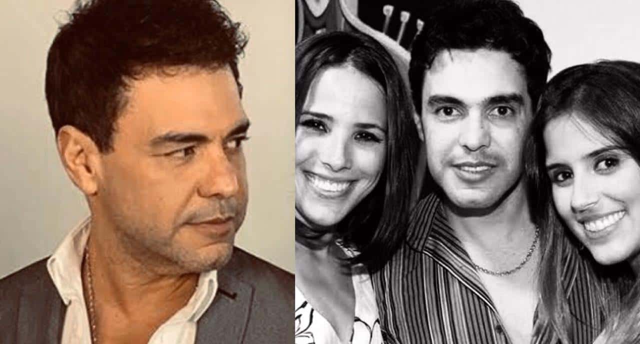 O cantor Zezé Di Camargo é pai de Camilla e Wanessa (Foto: Reprodução / Montagem TV FOCO)