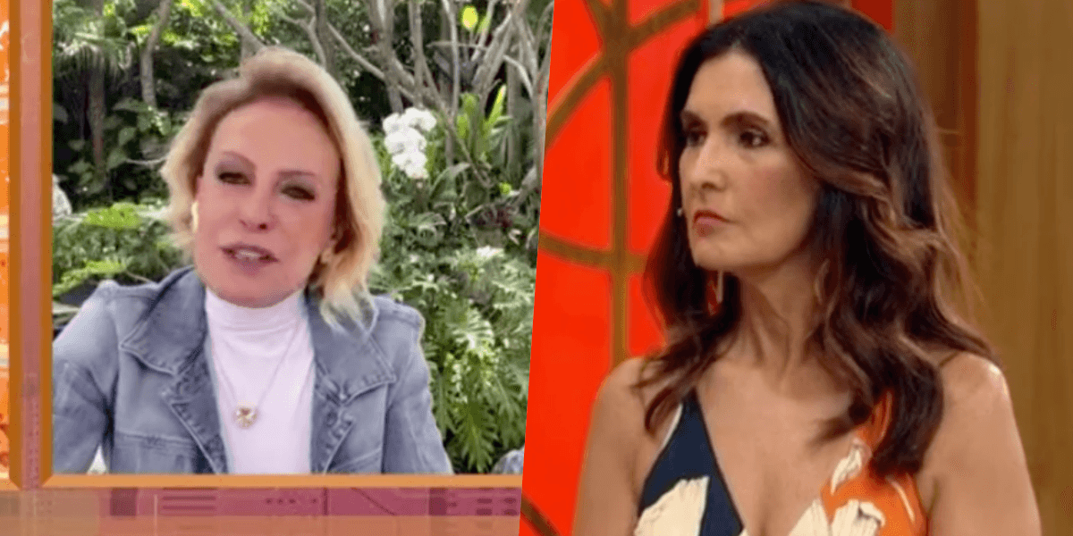 Ana Maria Braga abriu o jogo e disse que está curada de câncer (Foto montagem: TV Foco)