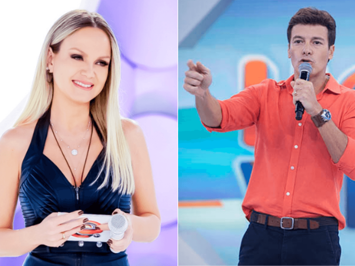 Eliana e Rodrigo Faro competiram pau a pau neste Domingo - Foto: Montagem