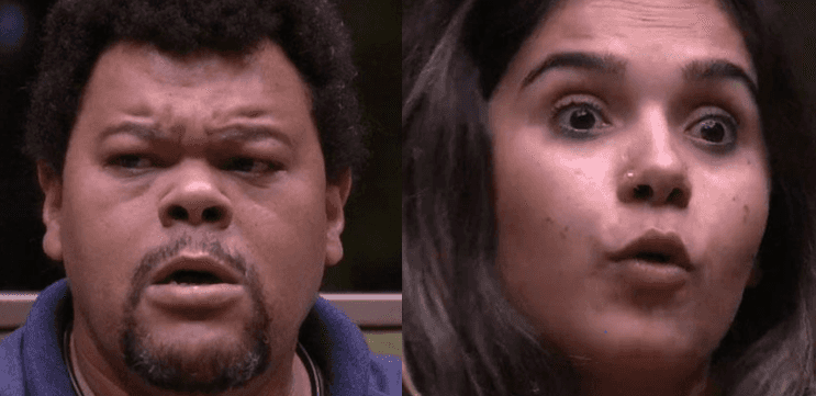 Babu briga com Gizelly no BBB20 (Foto: Reprodução)
