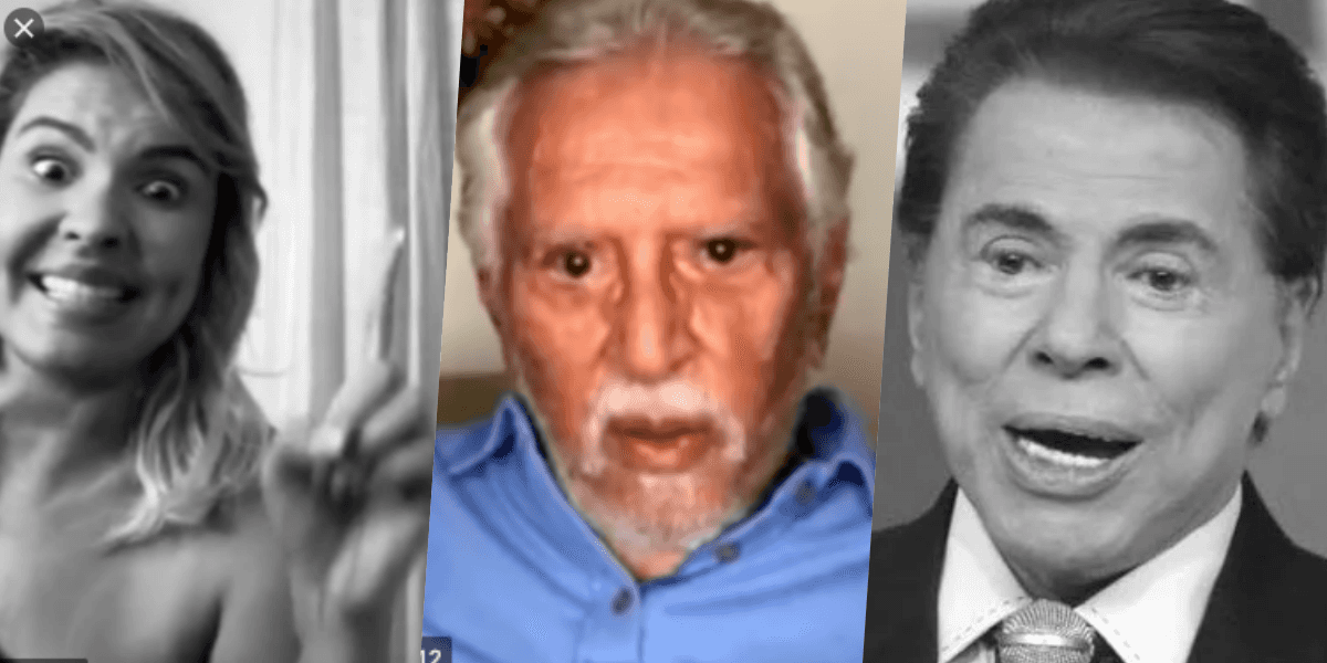 Carlos Alberto de Nóbrega, preso em casa, tem colocado a boca no trambone (Foto montagem: TV Foco)