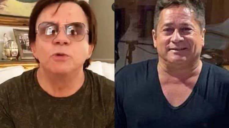 Chitãozinho revela que Leonardo é o mais difícil de conter, no quesito "zoação" no show Amigos (Montagem: TV Foco)