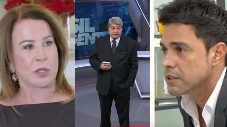 Datena revela que presenciou briga entre Zilu e Zezé Di Camargo (Montagem: TV Foco)
