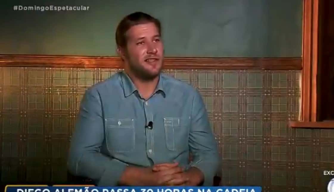 O ex-BBB Diego Alemão quebrou o silêncio sobre prisão - Foto: Reprodução