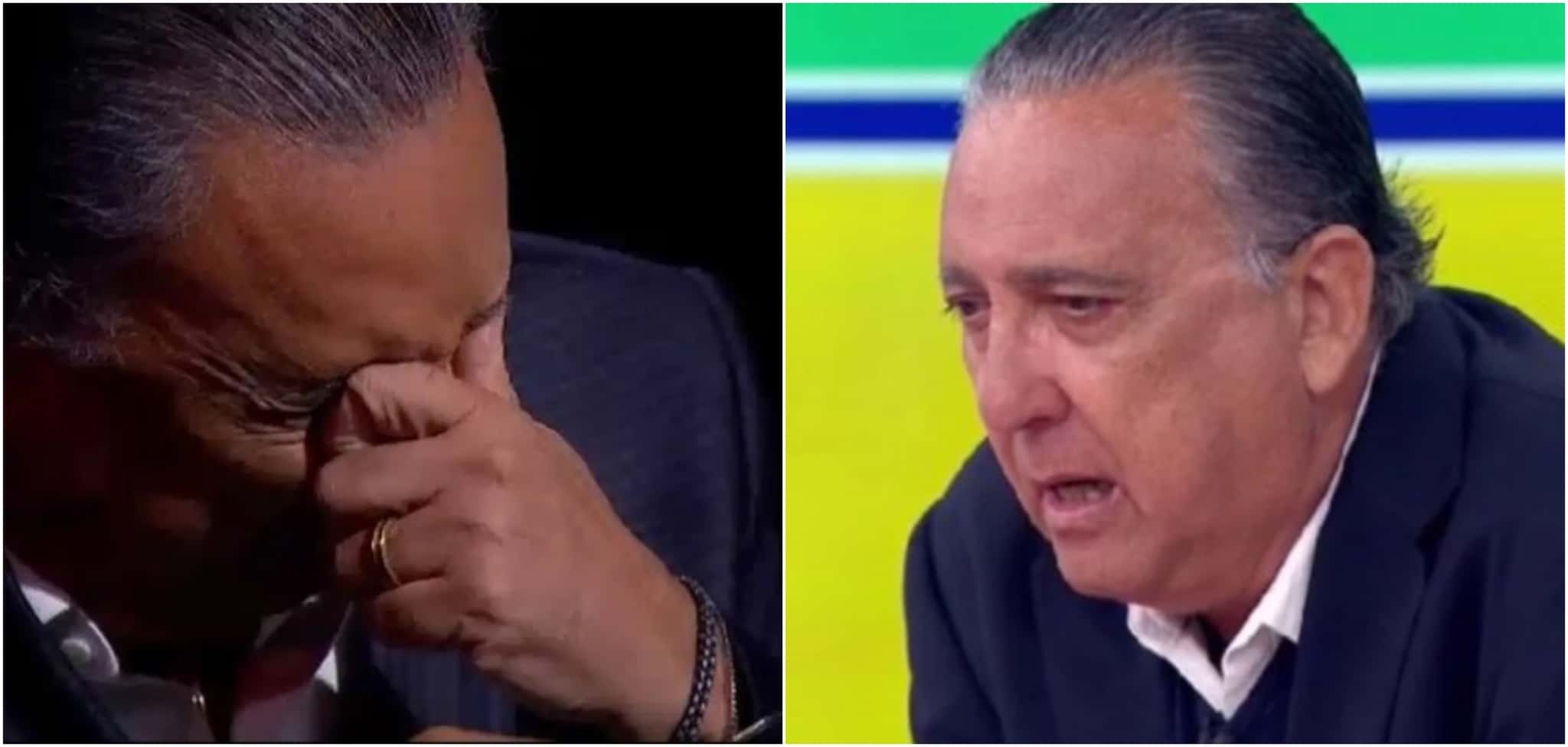 Galvão Bueno chorou ao vivo na Globo (Reprodução)