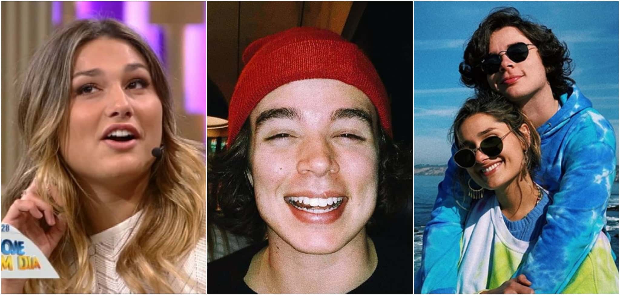 Sasha e o namorado João Figueiredo (Foto montagem: TV Foco)