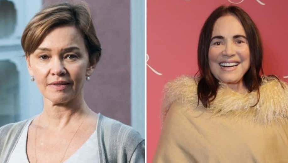 A atriz Julia Lemmertz disparou contra Regina Duarte - Foto: Montagem