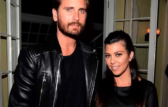 Kourtney Kardashian e Scott Disick (Foto: Reprodução)