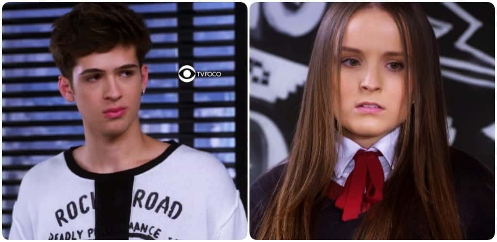 Mirela ficará furiosa com Luca em As Aventuras de Poliana (Foto: Montagem/TV Foco)