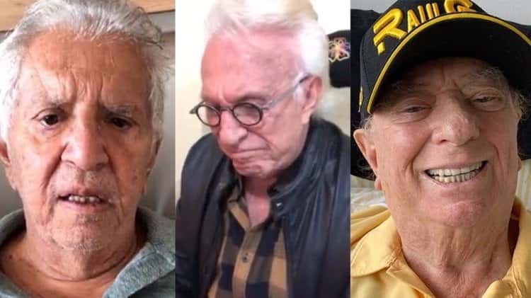 Moacyr Fanco, após romper com a vivência constante com Raul Gil e Carlos Alberto, canta música sobre saudade (Montagem: TV Foco)