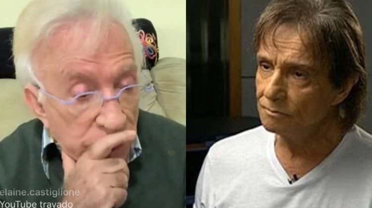 Moacyr Franco revela que já usaram seu nome para se aproximar de Roberto Carlos (Montagem: TV Foco)