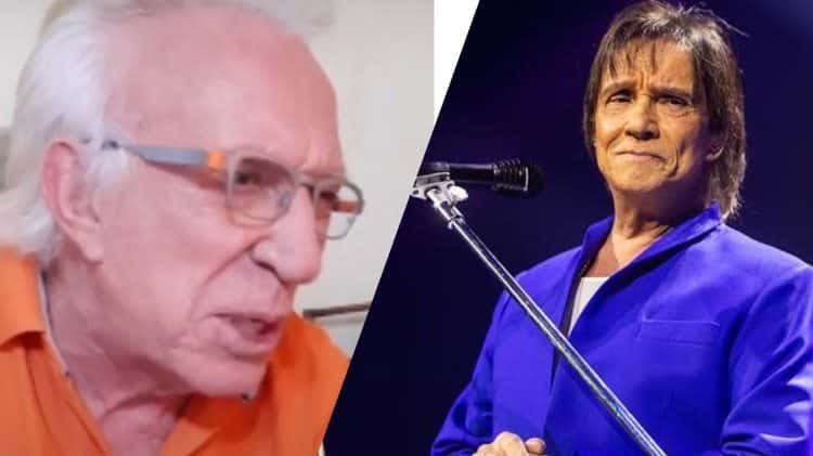Moacyr Franco compara valor de seu show com o preço de ingresso do show de Roberto Carlos (Montagem: Roberto Carlos)