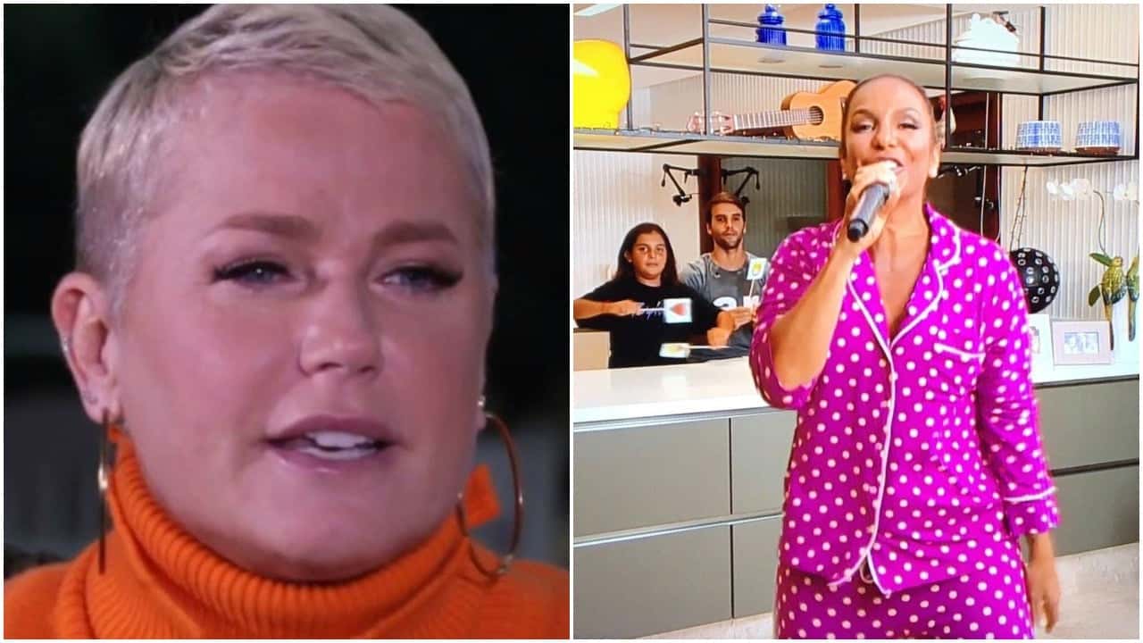 Xuxa deixou comentário inusitado na live de Ivete Sangalo (Foto: Reprodução)