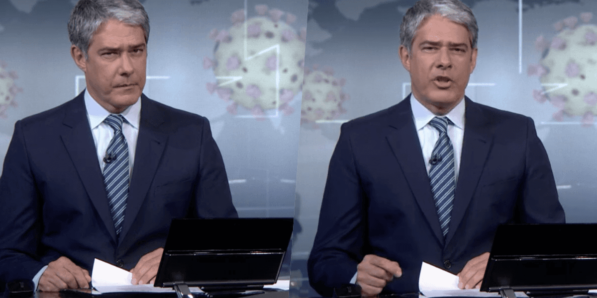 William Bonner (Foto montagem: TV Foco)