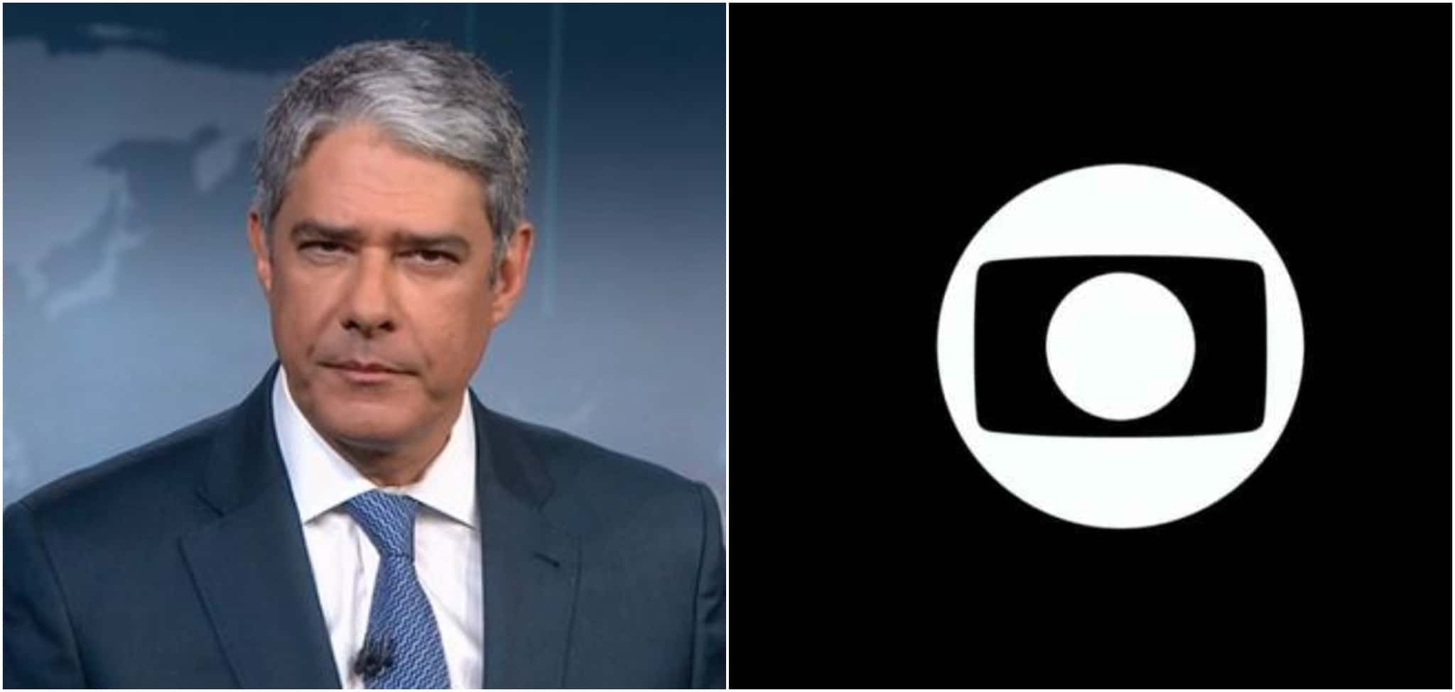 No JN, William Bonner relatou medo de contrair coronavírus (Reprodução: Globo)