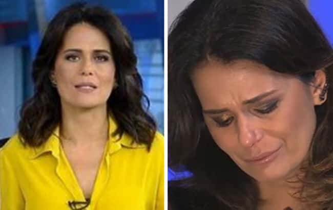 Adriana Araújo está afastada do comendo do Jornal da Record (Foto: Reprodução)