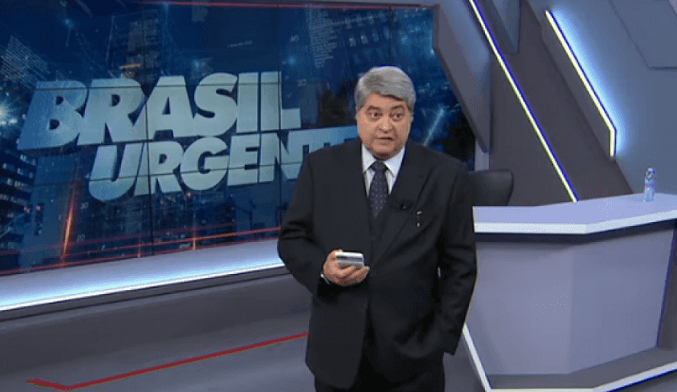 O apresentador Datena deu sua opinião a respeito do Auxílio Emergencial que tem sido a salvação de muita gente (Foto: Reprodução)