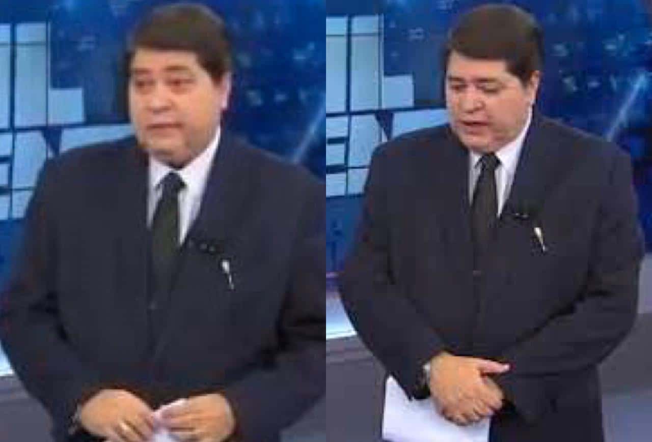 Datena fez duras críticas à mulher reponsável pela agressão e não escondeu seu incômodo (Foto: Reprodução / Band)