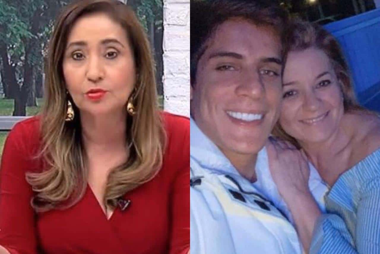 Rita Cumplido contou à apresentadora Sonia Abrão que prestou queixa contra Tiago Ramos após ser agredida (Foto: Reprodução)