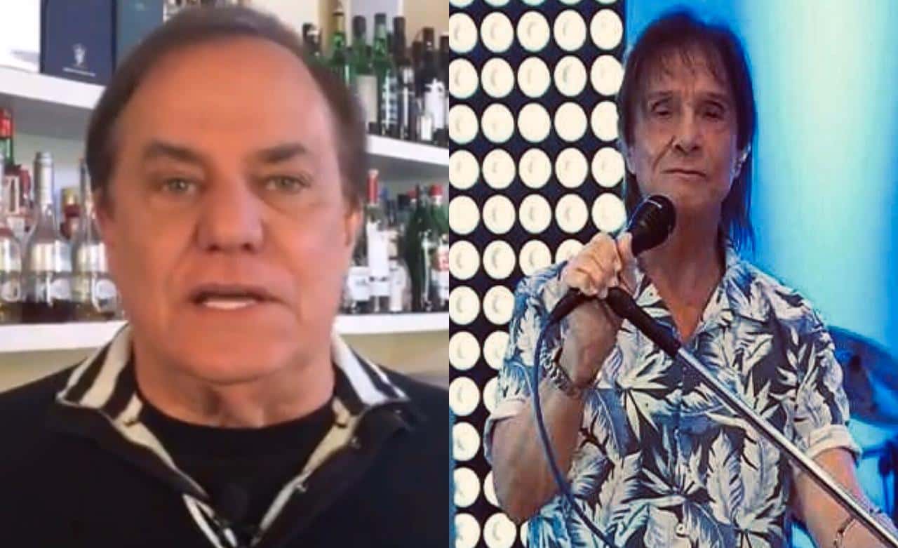 Ronnie Von contou que já foi impedido de conversar com Roberto Carlos por causa de sua assessoria (Foto: Reprodução / Montagem TV FOCO)