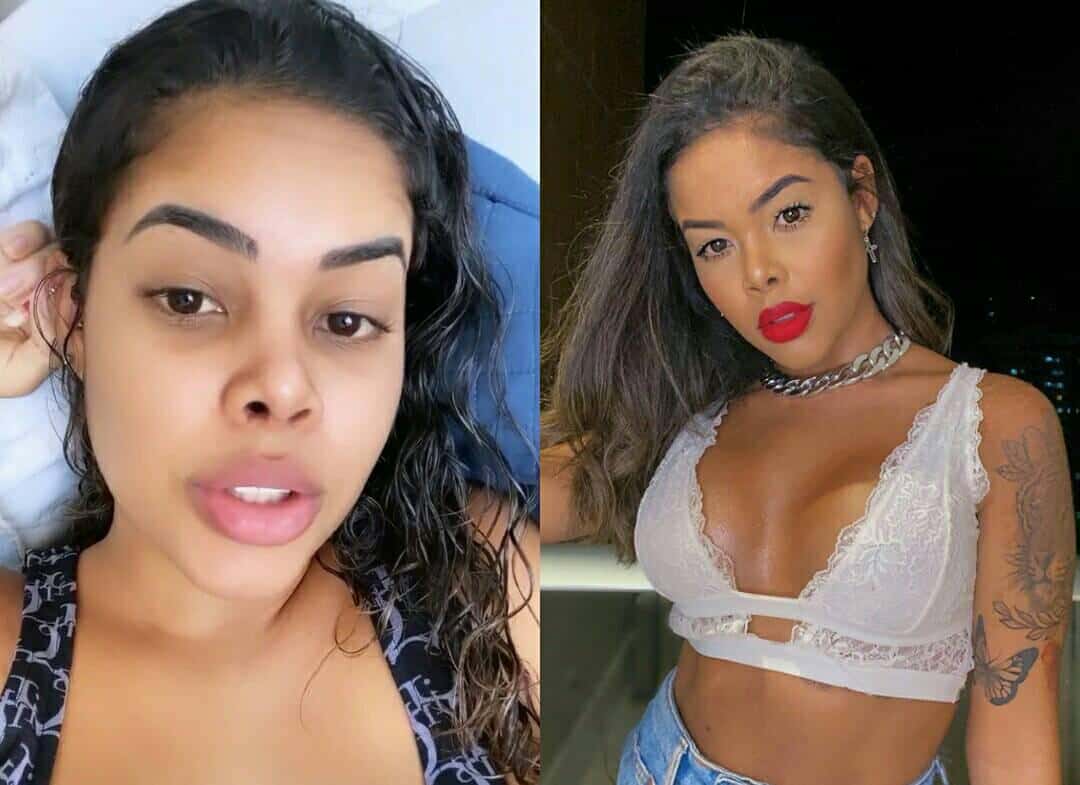 Sthefane Matos, após polêmica com paternidade, tem vídeo íntimo exposto e rebate ataques nas redes sociais (Foto: Reprodução)