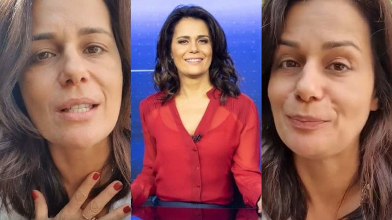 Adriana Araújo é âncora do Jornal da Record (Foto: Reprodução/Record/Instagram)
