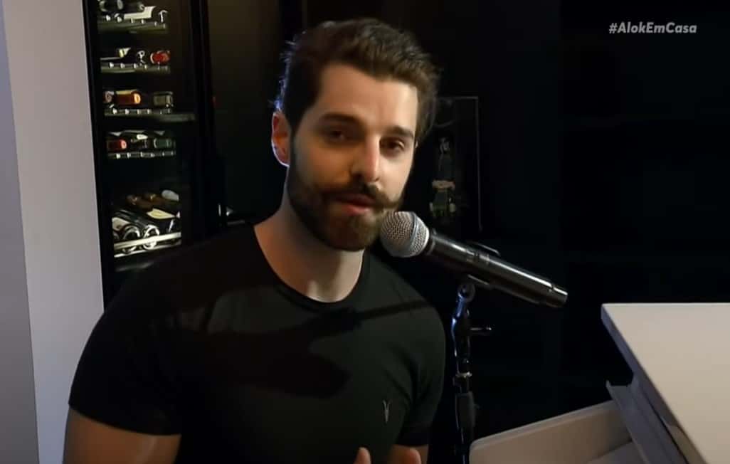 Alok teve live em casa exibida pela Globo - Foto: Reprodução