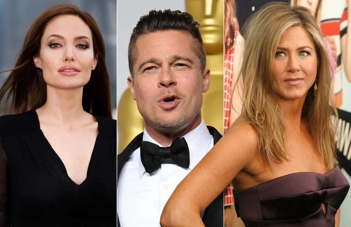 brad pitt angelina jolie Jennifer Aniston