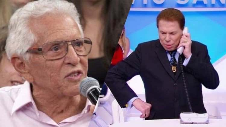 Carlos Alberto de Nóbrega revela algo que nem Silvio Santos sabia (Montagem: TV Foco)