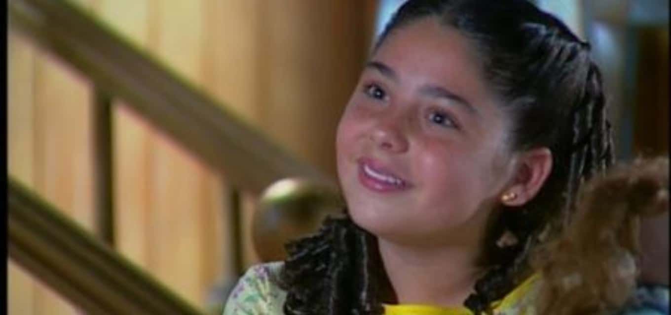 A atriz como Estelinha em Chocolate com Pimenta (Foto: Divulgação)