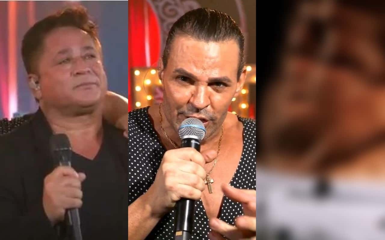 Eduardo Costa mostra que vem cumprindo a profecia após treta com Leonardo (Foto: Montagem TV Foco)