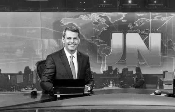 Fábio William é âncora do DFTV (Foto: Reprodução/Globo)