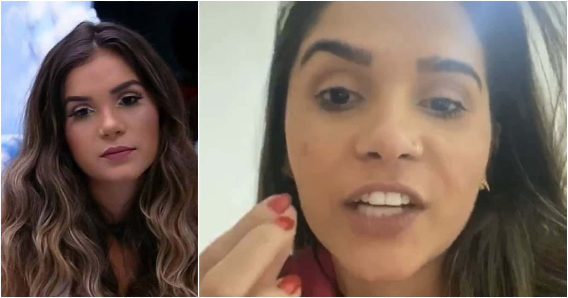 Gizelly disse que os vizinhos querem expulsá-la da rua (Reprodução)