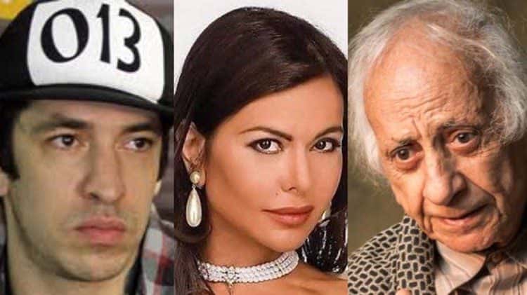 Champignon, Leila Lopes e Flávio Migliaccio. Famosos que tiraram a própria vida (Montagem: TV Foco)