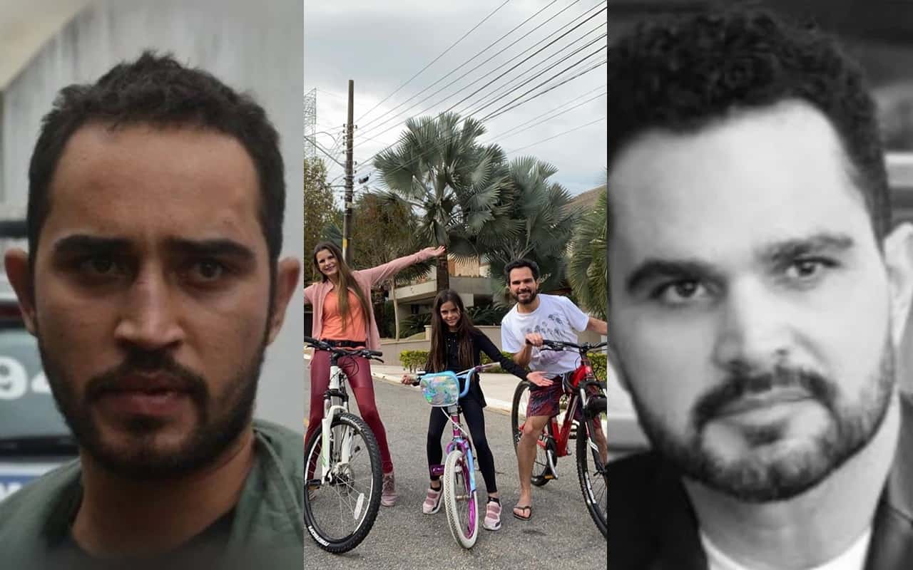Luciano Camargo teve segredo revelado após passeio com família (Foto: montagem TV Foco)
