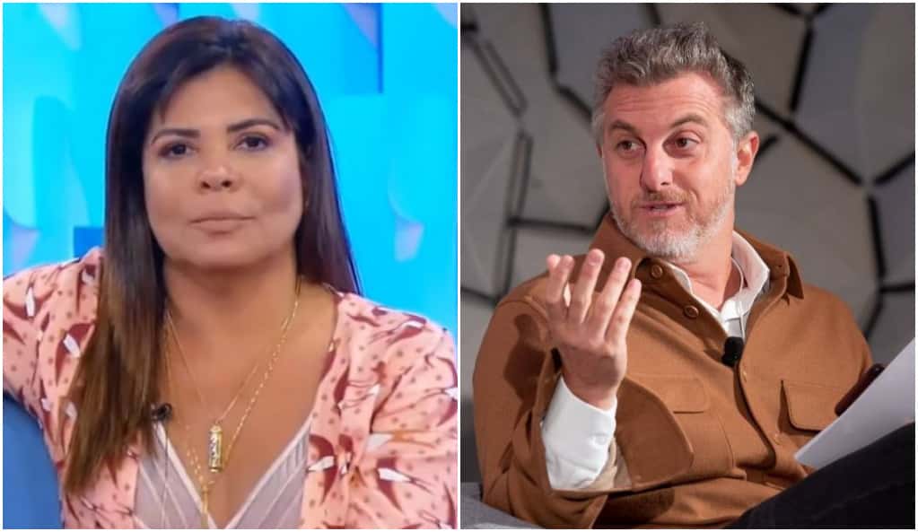 Mara Maravilha detonou Luciano Huck no SBT - Foto: Montagem