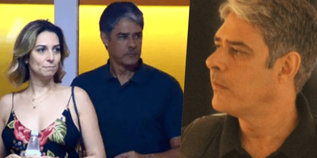 Esposa de William Bonner não conseguiu mais se segurar e resolveu escancarar toda a verdade (Foto montagem)