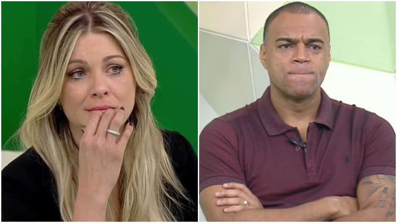 Renata Fan e Denilson (Foto: Reprodução)