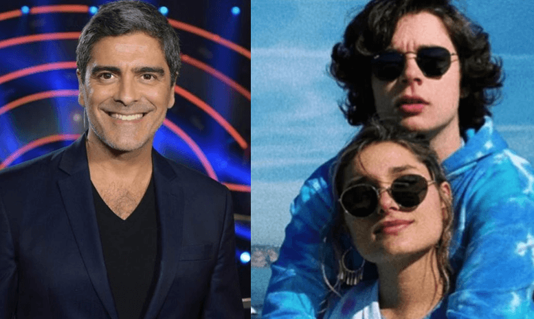 Junno comenta em foto de Sasha (Foto: Montagem / TV Foco)