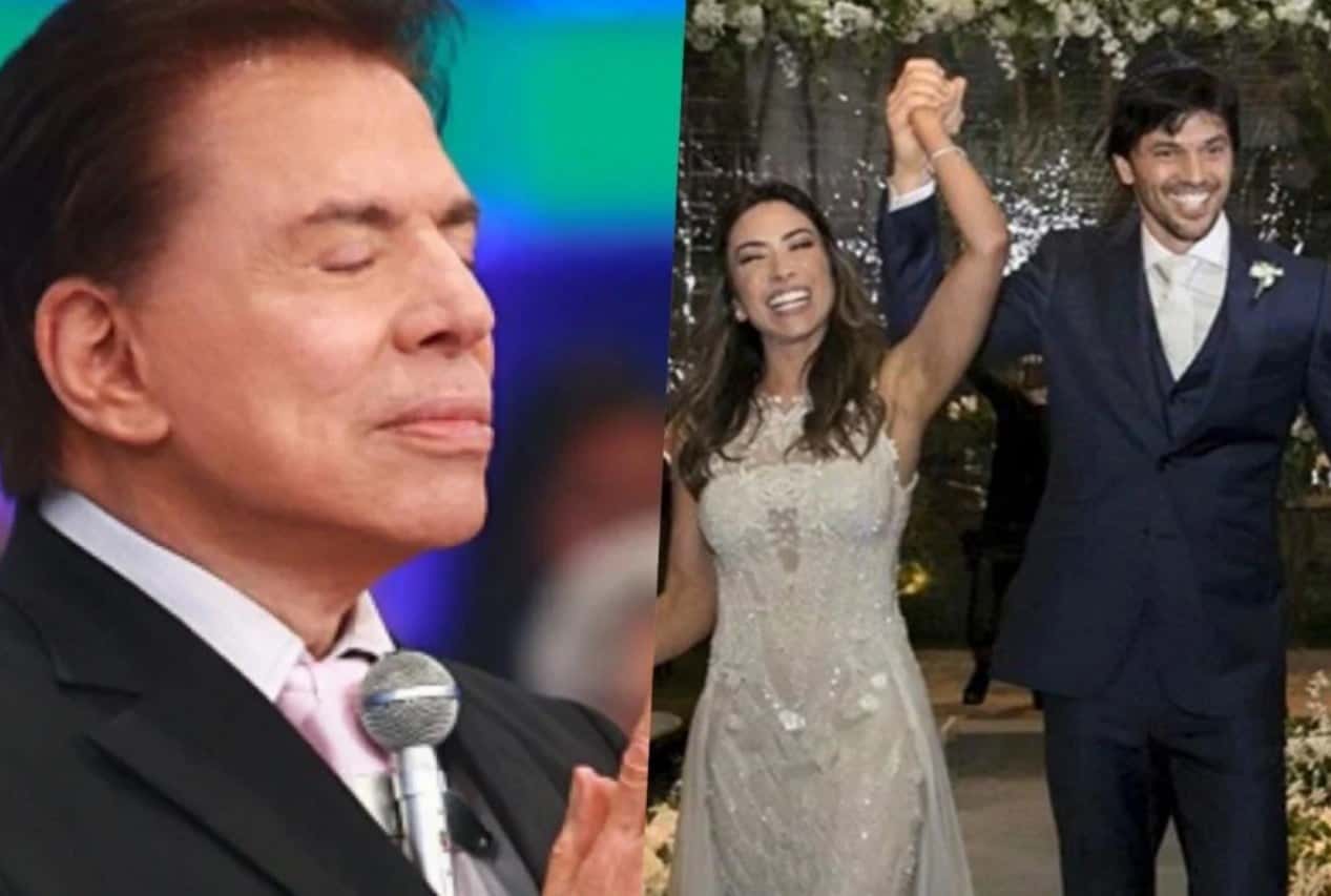 Silvio Santos cancelou jornal após ligação de Fábio Faria, marido de Patrícia Abravanel - Foto: Montagem