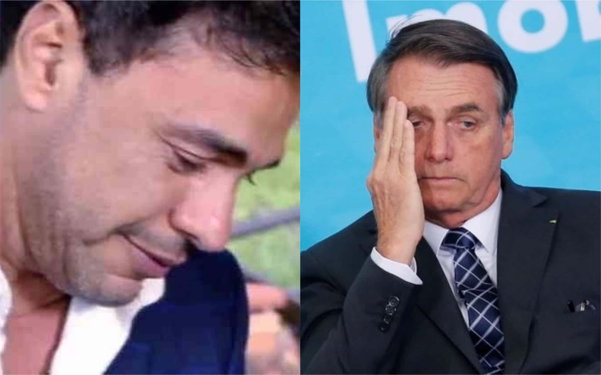 Zezé di Camargo e Jair Bolsonaro são bem próximos (Foto: Divulgação / Montagem: TV Foco)
