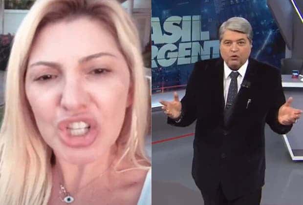 Antonia Fontenelle e Datena (foto: divulgação)