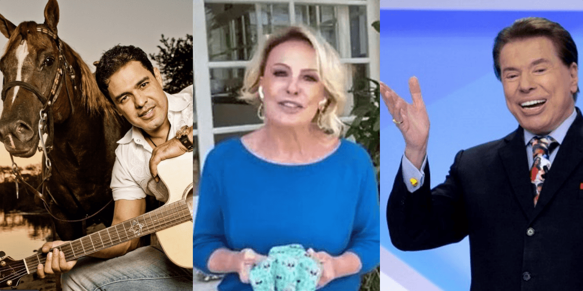Zezé, Ana Maria, Silvio Santos (Foto: Montagem)